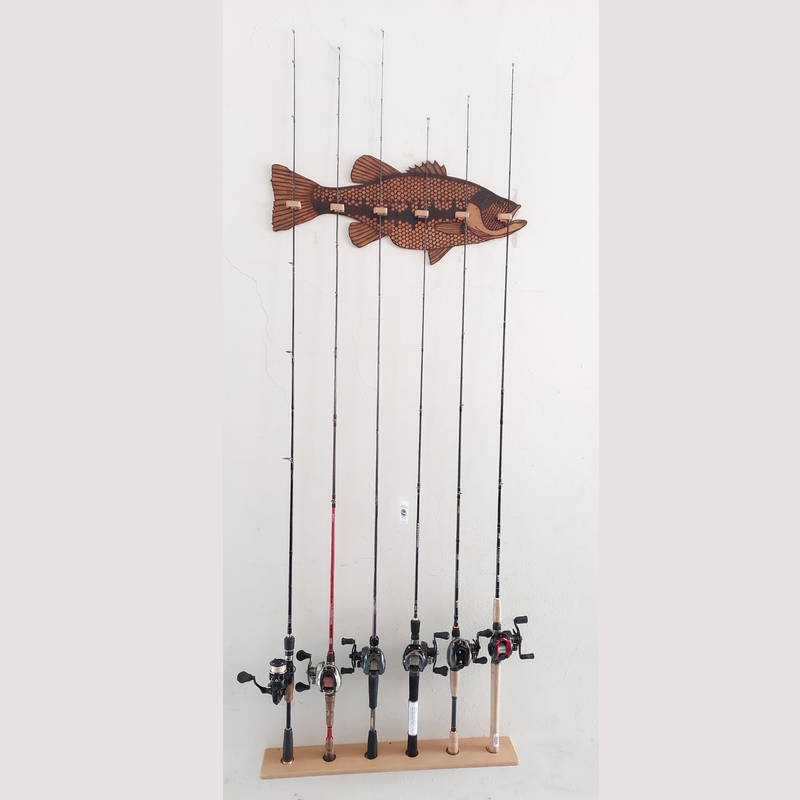 Suporte de Varas Black Bass