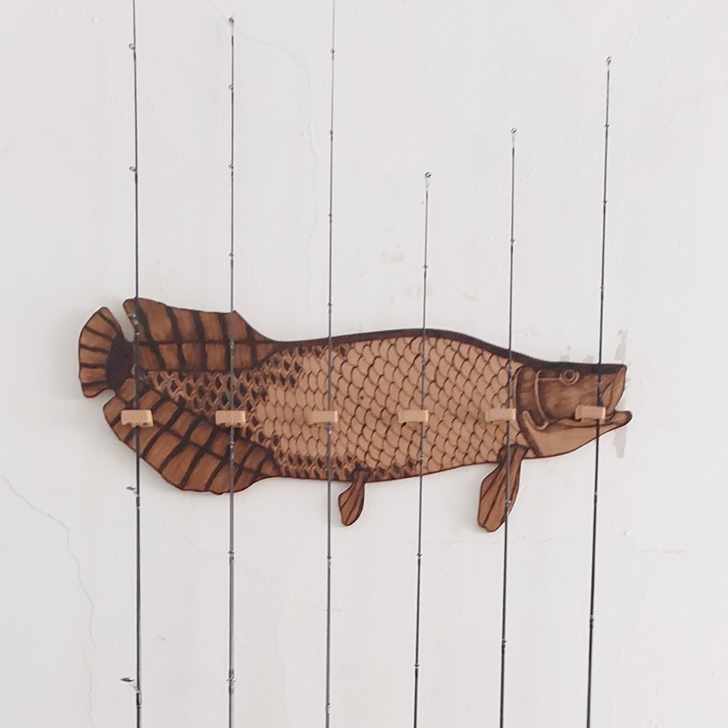 Suporte de Varas Pirarucu