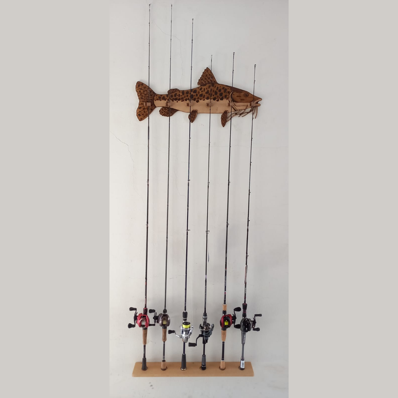 Suporte de Varas Pintado