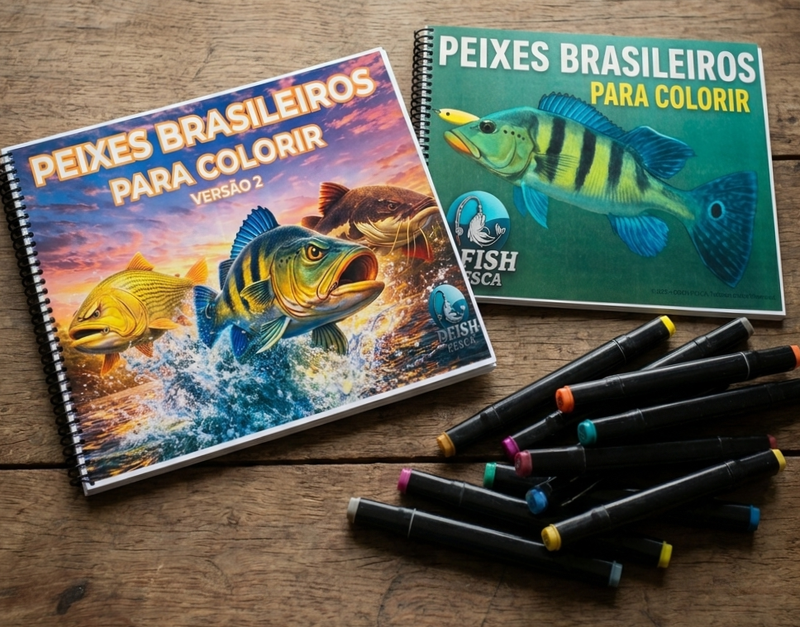 Combo Dfish Goodies: Peixes Brasileiros Aventura em Dobro