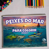 PEIXES DO MAR VERSÃO 2 - COM QR CODE